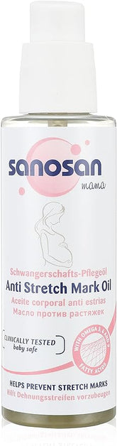 Sanosan anti stretch mark oil - 100ml